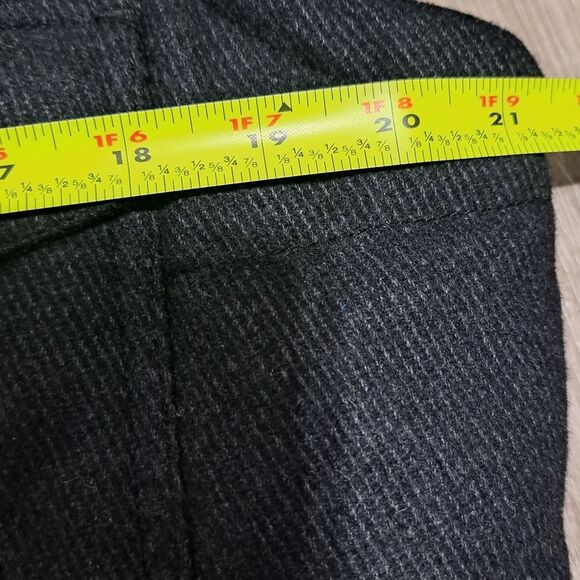 Kane & Unke Quilted Puffer Mens Preppy Wool Vest Snap Button Large  Dark Navy - Picture 6 of 17